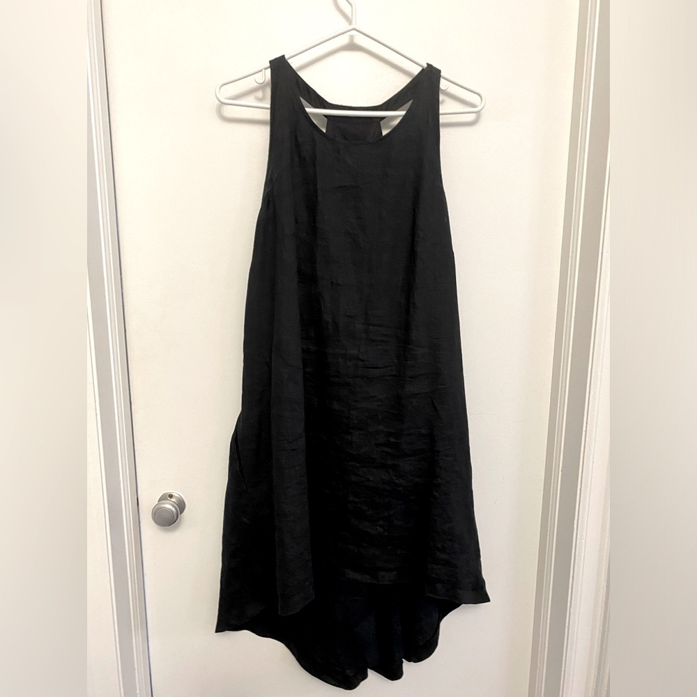 Banana Republic high low trapeze dress.